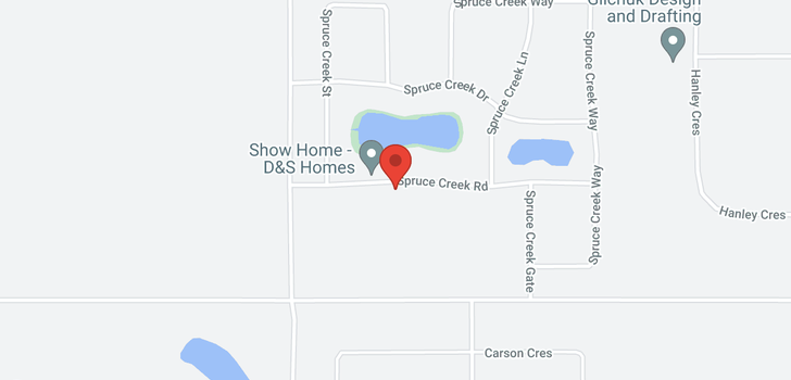 map of 124 Spruce Creek RD